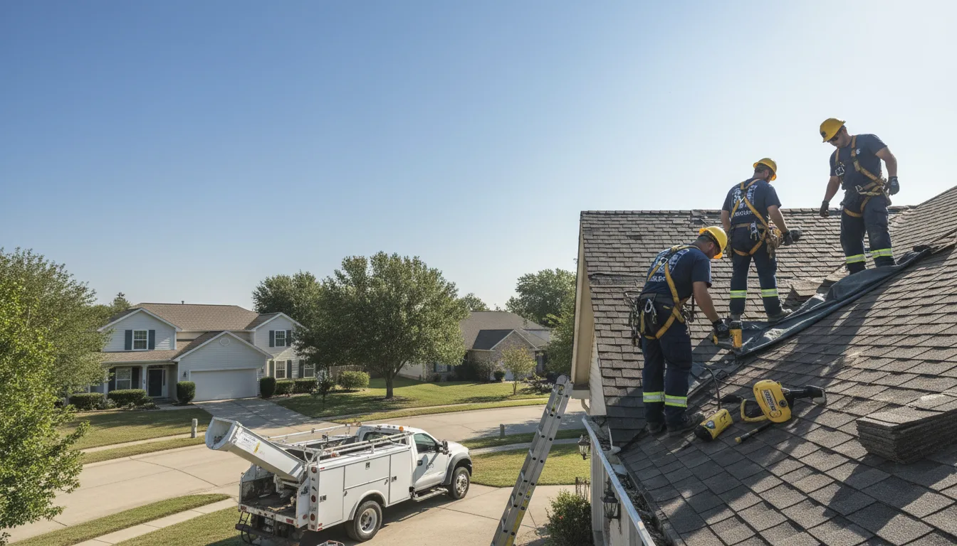 Emergency Roof Repair in Baxter Springs, KS near me
